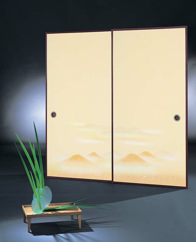 【最大500円OFF★P2倍】高級織物襖紙 株式会社太陽 朱雀第11集 182 2枚組 標準サイズ 巾97cm×丈203cm 単..