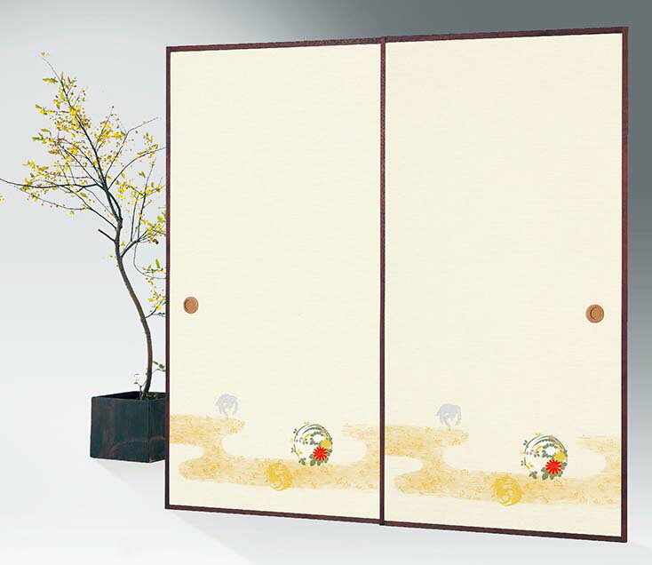 【最大500円OFF★P2倍】織物襖紙 株式会社太陽 近江第10集 903 1枚柄 標準サイズ 巾100cm×丈203cm 単位..