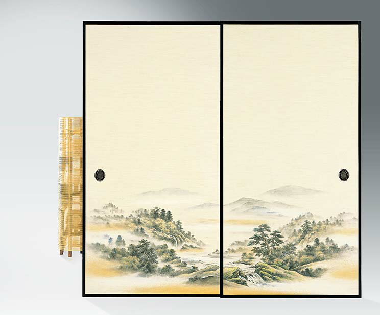 【最大500円OFF★P2倍】織物襖紙 株式会社太陽 近江第10集 913 2枚組 二間半 巾120cm×丈203cm 単位販売 ..