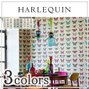 輸入壁紙 イギリス製 HARLEQUIN(ハーレクイン)：HARLEQUIN(ハーレクイン) 品番：111077,111078,111079 Papilio 1ロール(巾68.6cm×10.05m)単位販売 不織布 不燃