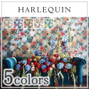 輸入壁紙 イギリス製 STANDING OVATION：HARLEQUIN(ハーレクイン) 品番：111474,111475,111476,111477,111478 Exuberance 1ロール(巾52cmx10m)単位販売 不織布 F☆☆☆☆ 不燃