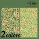 【4/24 20時～P5倍＆最大2000円OFFクーポン】輸入壁紙 イギリス製 MORRIS WALLPAPER COLLECTION：Morris(ウイリアム モリス) 品番：WM7611-4,WM7611-5 Honeysuckle 1ロール(巾52cmx10m)単位販売 紙 F☆☆☆☆ 不燃