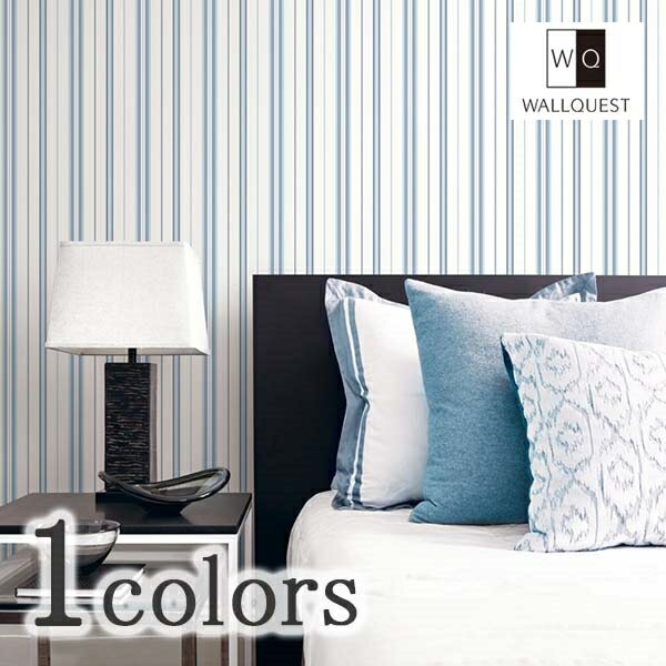 輸入壁紙/アメリカ製/PLAINS&STRIPES（プレーンズ＆ストライプス）：WALLQUESTメーカー品番：CS91502/1ロール（68.5×8.2m）単位販売/紙/F☆☆☆☆/不燃