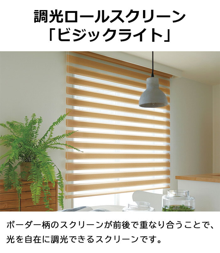 【最大2000円クーポン】調光ロールスクリーン...の紹介画像2