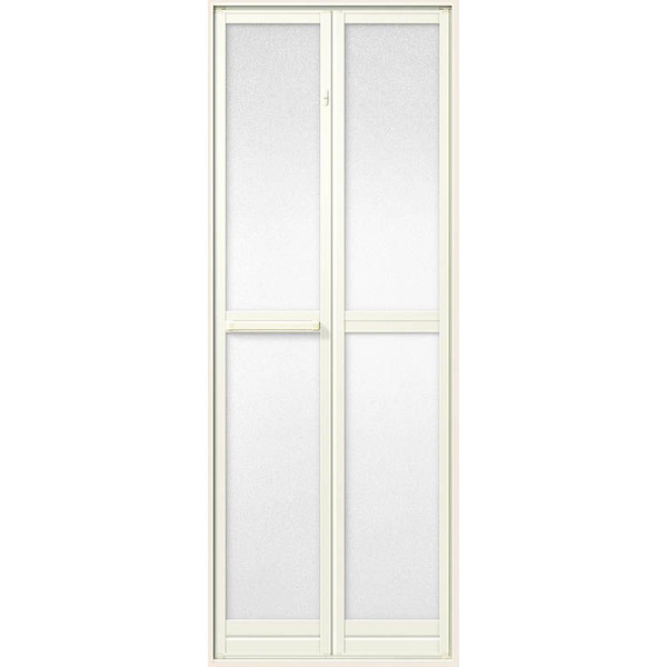 ※この商品は北海道・沖縄、離島・僻地・現場配送(全国)については別送料となります。事前にお問い合わせ頂くか、ご注文後にお知らせ致します。↓図面をクリックすると拡大します 納まり図 使用対象 ：木造 材質 ：アルミ形材（ブロンズ、ホワイト、シルバー） 装備・付属品 ：内締り錠（つまみ上下スライド方式、非常解錠装置付）、 把手（アルミ形材）、上部ヒンジ、下部ヒンジ、ラッチ（樹脂）、換気ガラリ、 樹脂パネル（デザイン無し／スチロール樹脂t=2.0：完成品のみ） 出荷形態 ：樹脂パネル入り完成品