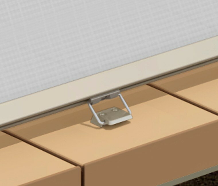 デッキ固定用部品 スタイルシェード用 ◇-02-HAAR / ◇-03-HAAR / ◇-04-HAAR 追加部品 LIXIL リクシル TOSTEM トステム