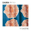 DESIGN LIFE11 デザインライフ カーテン DAIRIN / ダイリン 100×200cm (メーカー直送品)【ウォッシャブル/遮光/形状記憶/北欧/ボタニカル/花柄/ブルー/レッド/ベージュ】 2