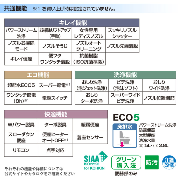 【楽天リフォーム認定商品】 [YBC-Z30PM + DT-Z382PM + KOJI] LIXIL アメージュシャワートイレ 床上排水(壁排水) 155タイプ Pトラップ アクアセラミック グレードZM2 一体型 手洗い有り 工事費込み 3