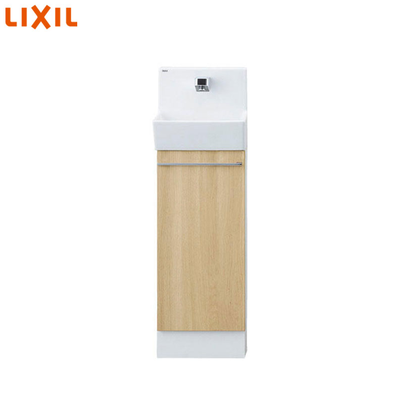 乐天商城 - LIXIL 手洗キャビネット コフレル スリム 壁付 キャビネットタイプ ハンドル水栓 300サイズ 床給水・床排水 一般地・寒冷地共用 YL-DA82SCHUB