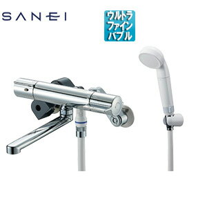 【規格・特徴】 ・サーモシャワー混合栓(浄水ファインバブル付) ・浴槽・洗い場兼用 ・壁付 ・吐水口長さ:190mm ・ウルトラファインバブル発生機付(シャワーホース元) ・浄水切替シャワー付 ・シャワーホース長さ:1.6m ・シャワーフック:2個 ・一般地 【商品説明】 ウルトラファインバブル発生機がシャワー元に付いた浴室用水栓です。 ウルトラファインバブルの極細水流でシャワーの洗浄力が変わります。 また、シャワーヘッドは水道水に含まれる残留塩素を除去する機能もついています。 SANEI 三栄水栓 2024年8月 サーモシャワー混合栓 ウルトラファインバブル発生装置付 浄水切替シャワー付SANEISK18CS76-13
