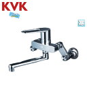 KVK キッチン用蛇口 壁 シングルレバー混合水栓 スパウト170mm 寒冷地 MSK110KZRJT