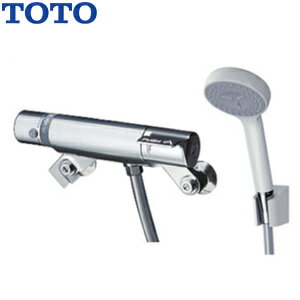 乐天商城 - TOTO 浴室用蛇口 壁 洗い場専用 パブリック サーモスタット混合水栓 自閉式 シャワー側オートストップ コンフォートウエーブシャワー(樹脂) 一般地 TMF49CY1