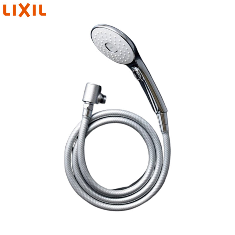 【規格・特徴】 ・シャワーヘッド:エコアクアPlus ・スイッチシャワー ・減圧弁付 ・めっき仕様 ・ウルトラファインバブル発生装置内蔵 ・ホース長さ:1600mm ・メタル調シルバーホース ・接続ネジ:M20×1 【商品説明】 散水板の穴の大きさや位置の工夫と、水滴にたっぷりの空気を含ませることで、ボリュームのある浴び心地と節水の両立を実現しました。 ウルトラファインバブル生成機構をグリップ内部に搭載し、すっきりデザインを実現しました。 さらに、一時止水スイッチがついて節水性能にも配慮。 【注意】 めっき仕様のシャワーヘッドはぶつけたり落としたり、床に置いて使わないでください。 めっきがはがれてケガをする恐れがあります。 シャワーの交換の際には対応可能水栓の確認が必要です。 スイッチ付の場合は、シャワーエルボ(減圧弁付)と組み合わせて使用してください。故障の原因にとなります。 他メーカー、同じメーカーでもシリーズによっては取付けできない場合がございます。 詳しくはお問い合わせください。 # リクシル ハンドシャワー オプションパーツ シャワーヘッド単品 ウルトラファインバブル UFBリクシル エコアクアプラスLIXILBF-SL7MBGE-16-AT