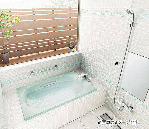 LIXIL ●浴槽 シャイントーン 埋込浴槽 和洋折衷タイプ 1200サイズ エプロンなし ゴム栓 VBN-1200/*** 2