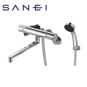 【規格・特徴】 ・吐水口:300mm ・一般地 【メーカー直送便の注意事項】 下記の条件がございますので、商品によってはご準備くださいますようお願い致します。 ※別途金額が発生する場合がありますので必ずご一読ください。 ■商品お渡しについて 基本ドライバー1人で訪問の為、荷下ろしの際にお手伝いできる方が必要となります。 集合住宅の場合は1階及びエントランス、戸建住宅の場合は玄関先でのお引き渡しとなります。 ■配送車について 一般的な宅配業者でございません。メーカー指定の大型トラック(4t車)にての配送となります。 道幅6m(一般的な軽自動車がすれ違える道幅)以下の場合、配達ができません。 別途追加料金が発生いたしますが、2tトラックでの手配が可能です。 階段、狭所など困難な場合はご相談ください。 ■商品お届け日について メーカーに在庫があり、日にち指定がない場合は、翌日、または翌々日のお届けとなります。ご希望日がありましたらご注文フォームの「お届け日時」にご記入ください。(平日のみ) 納期要確認の記載のある商品や受注生産商品の場合、納期にお時間が掛かります。詳細な納期については商品により異なりますので、改めて当店よりご連絡させて頂きます。 ■お届け時間について 時間指定が出来かねます。必ず連絡が取れる電話番号と荷受人のお名前を記載ください。 当日の配送時間(目安)については、配送前にドライバーよりご連絡させて頂きます。 (配送前連絡はサービスとなりますので確約するものではございません) ■不在時の再配達について 不在の場合は運送会社が持ち帰り、当日の再配達が出来かねます。 また保管料・再配達の手数料が発生する場合（お客様負担）がございますのでお届け日には必ずご在宅いただけますようお願い致します。 ■配送エリアについて 沖縄・離島地域の場合、別途費用がかかる場合がございます。 ■お支払い方法について 「後払い」「クレジットカード」「銀行振込」「郵便振替」のみとなります（代金引換は不可）。 ご入金確認後にメーカーへ発注させていただきます。 サーモシャワー混合栓SANEISK18C-S9L30