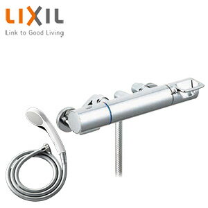 LIXIL 浴室用蛇口 クロマーレS 壁 シャワー専用 サーモスタット混合水栓 エコフルシャワー スパウトなし 一般地 BF-KA247TSG