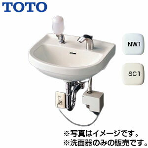 ※洗面器単品販売となりますので排水金具等は含まれておりません。 【規格・特徴】 ・材質:陶器製 ・サイズ:500×400mm ・実容量:4.0L ・水栓取付穴径:φ35　2ヶ所 　(TOTO洗面器用水栓金具取付種類D) 【カラー】 ・ホワイト(NW1) ・パステルアイボリー(SC1) 【別売部材】 ・取付金具(1個セット入り)　TL250D 【商品説明】 小形壁掛洗面器です。 水石けん入れも取り付けられる2つ穴仕様です。 # 洗面器単体 オーバーフロー穴あり 水石けん入れTOTOL210CM