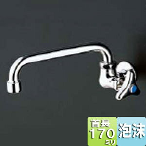 Rakuten - TOTO ユーティリティ用蛇口 壁 単水栓 13mm 横水栓 泡沫 節水こま 首長170mm 一般地寒冷地共用 T131SUN13C