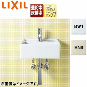 Rakuten - LIXIL コンパクト洗面器 YL-A531タイプ 壁付式 シングルレバー混合水栓 エコハンドル 床排水(ボトルトラップ) 壁給水 一般地・寒冷地共用 YL-A531SYEP(C)