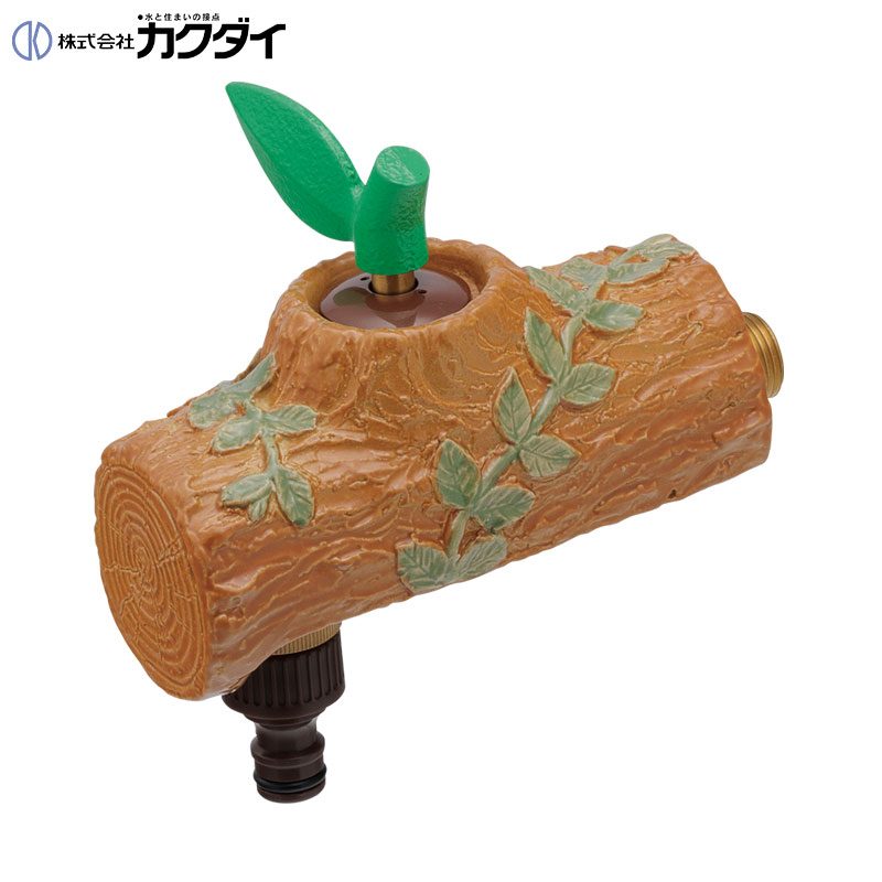 カクダイ 一般用蛇口 アバンギャルド 壁 単水栓 横水栓 スパウト113mm おみずがでるとうきのまるた 一般地 701-600