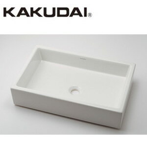 カクダイ 洗面器単品 デュラビット Vero Air ベッセル式 角形 600×380 #DU-2351600000