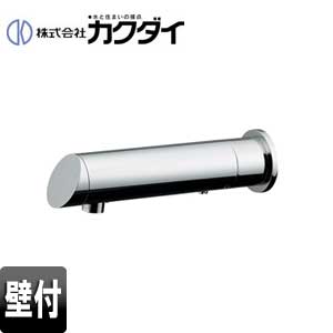 Rakuten - カクダイ 洗面用蛇口 壁 自動水栓 単水栓 センサー水栓 乾電池 スパウト159mm ミドル 一般地 713-511