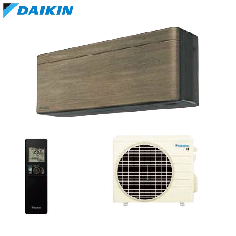 【送料無料】ダイキン ●ルームエアコン SXシリーズ リソラ 100V 6畳 2.2kW 2026年モデル 本体ブラック ノルディックブラウン S226ATSS-T