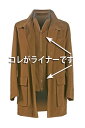 紳士 コート着丈(ベンツなし)(ライナー付き)