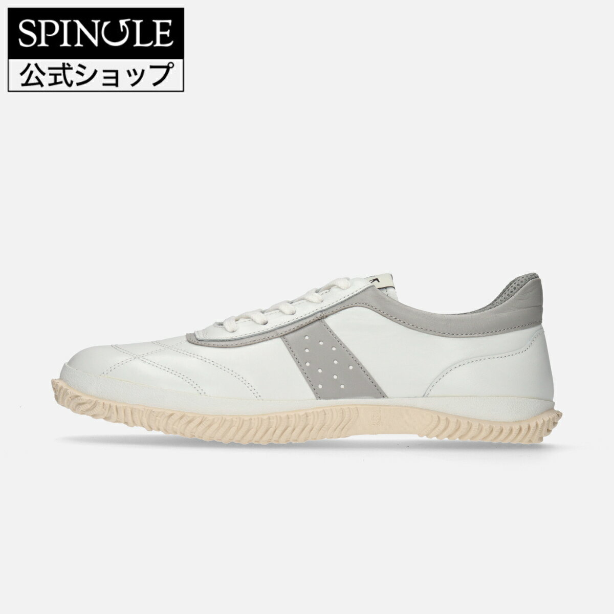 SPINGLE SP-1070 White革 スニーカー