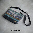 【スピングル公式楽天市場店】SPINGLE MOVE スピングルムーブ SPB-116 Black 「PENDLETON」コラボサコッシュ スピングルムーブ SPB-116 スピングルムーヴ【送料無料】【サイズ交換可】【楽ギフ_包装】