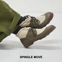 【交換返品送料無料キャンペーン中】SPINGLE SPM-1414 Beige スピングル SPM-1414 ベージュ 革 スニーカー【送料無料】【サイズ交換可...