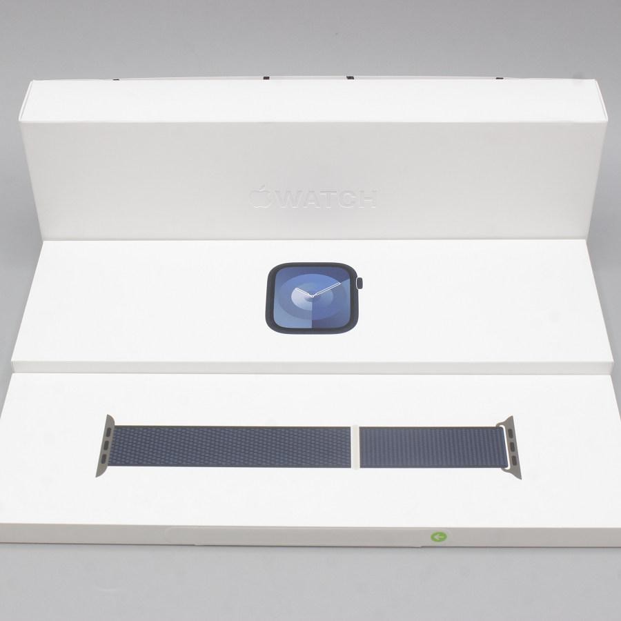【未使用】Apple Watch Series9 45mm GPS+Cellular MRMF3J/A ミッドナイトアルミニウム/ミッドナイトスポーツループ アップルウォッチ 本体