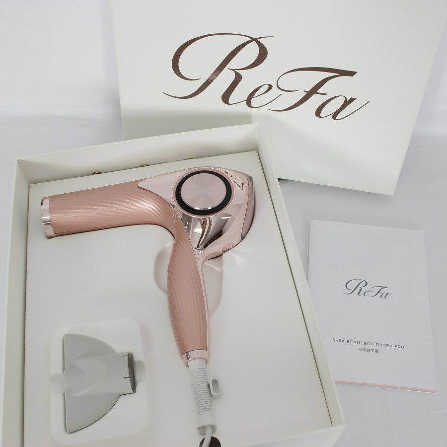 MTG ReFa BEAUTECH DRYER PRO RE-AJ05A ピンク リファ ビューテック ドライヤープロ 本体 【中古】のサムネイル
