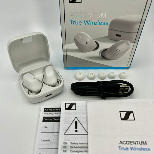 【ポイント2倍!お買い物マラソン】 【美品】SENNHEISER ACCENTUM True Wireless ワイヤレスイヤホン ノイズキャンセリング ゼンハイザー 本体 【中古】 【ポイント2倍!お買い物マラソン】 【美品】SENNHEISER ACCENTUM True Wireless ワイヤレスイヤホン ノイズキャンセリング ゼンハイザー 本体 【中古】