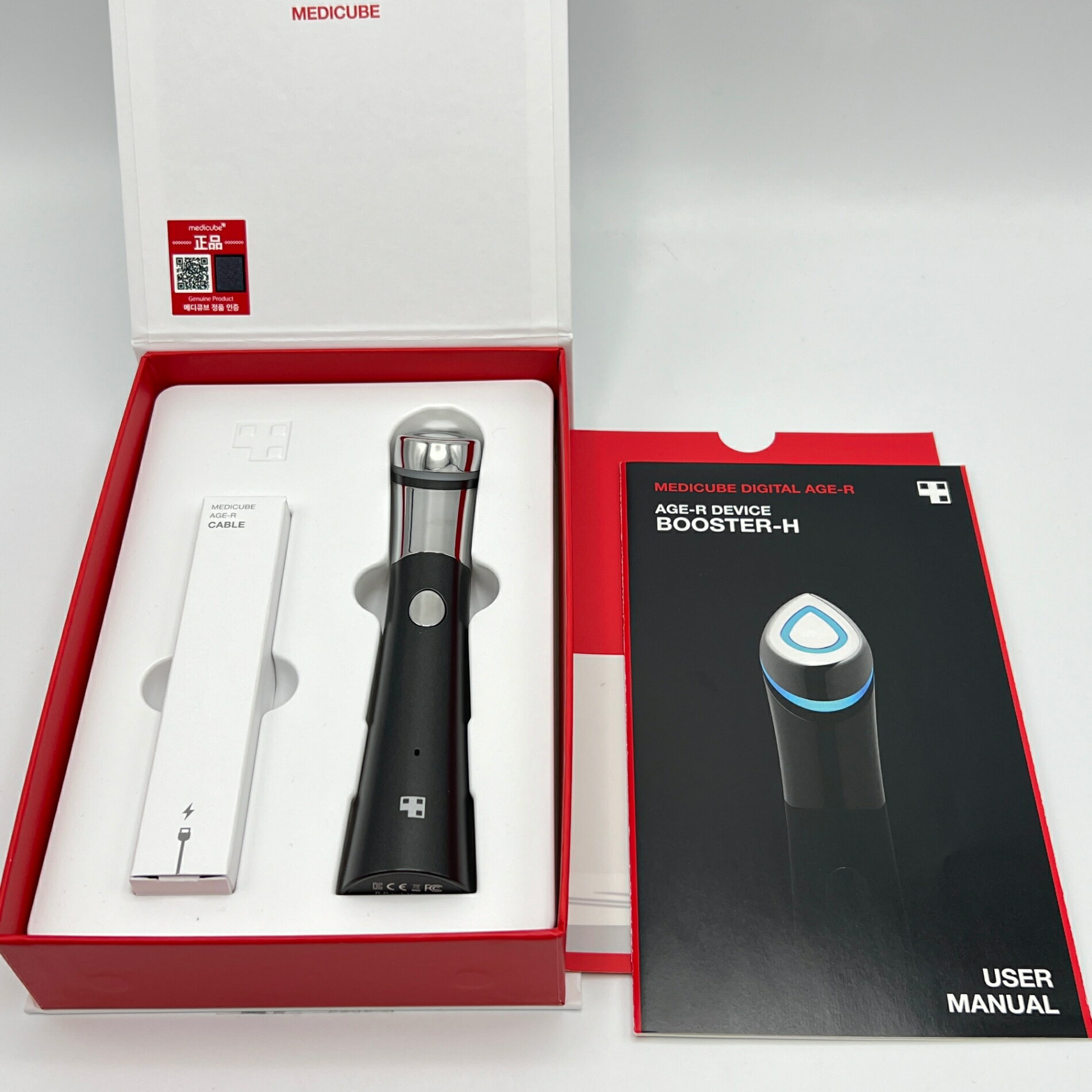 【ポイント2倍！お買い物マラソン】【美品】MEDICUBE ME-BSTH AGE-R スキンブースターショット メディキューブ 美顔器 本体 【中古】のサムネイル