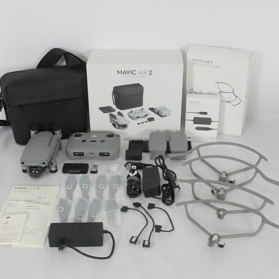 【楽天スーパーSALE！限定クーポン】【美品】DJI Mavic Air 2 Fly More Combo MAVAC2 ドローン マビックエアー フライモアコンボ 本体 【中古】