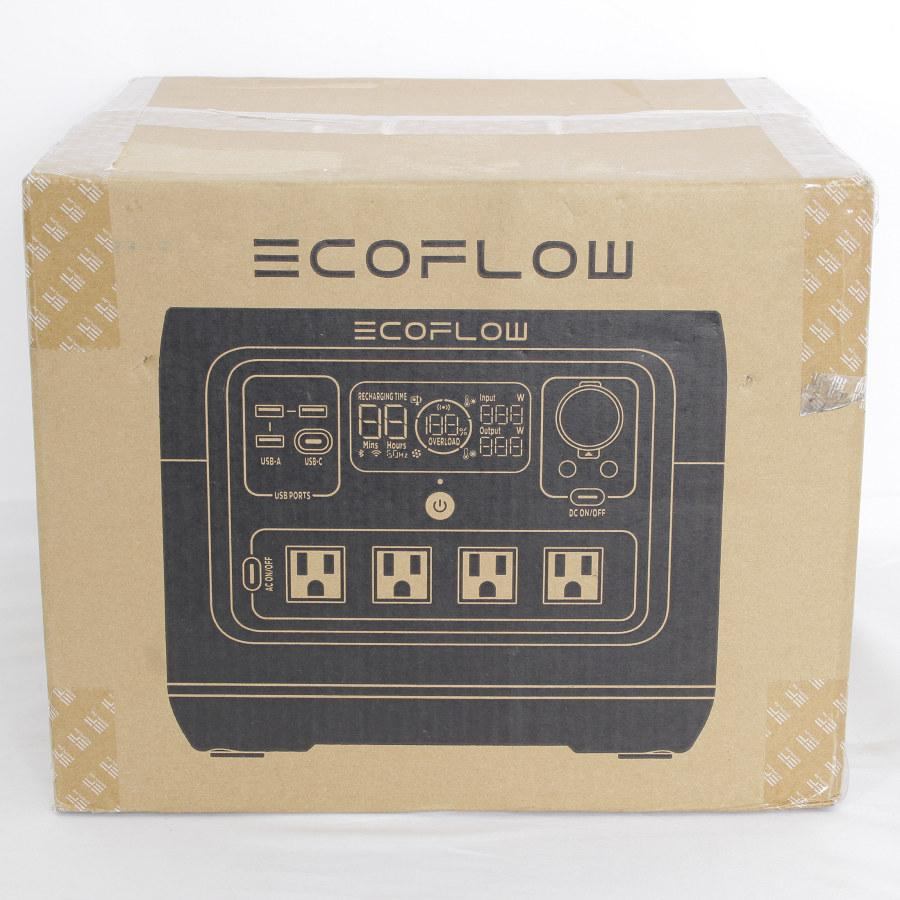 乐天商城 - 【未使用】EcoFlow RIVER 2 Pro ZMR620-B-JP ポータブル電源 エコフロー デルタ EFR620 本体