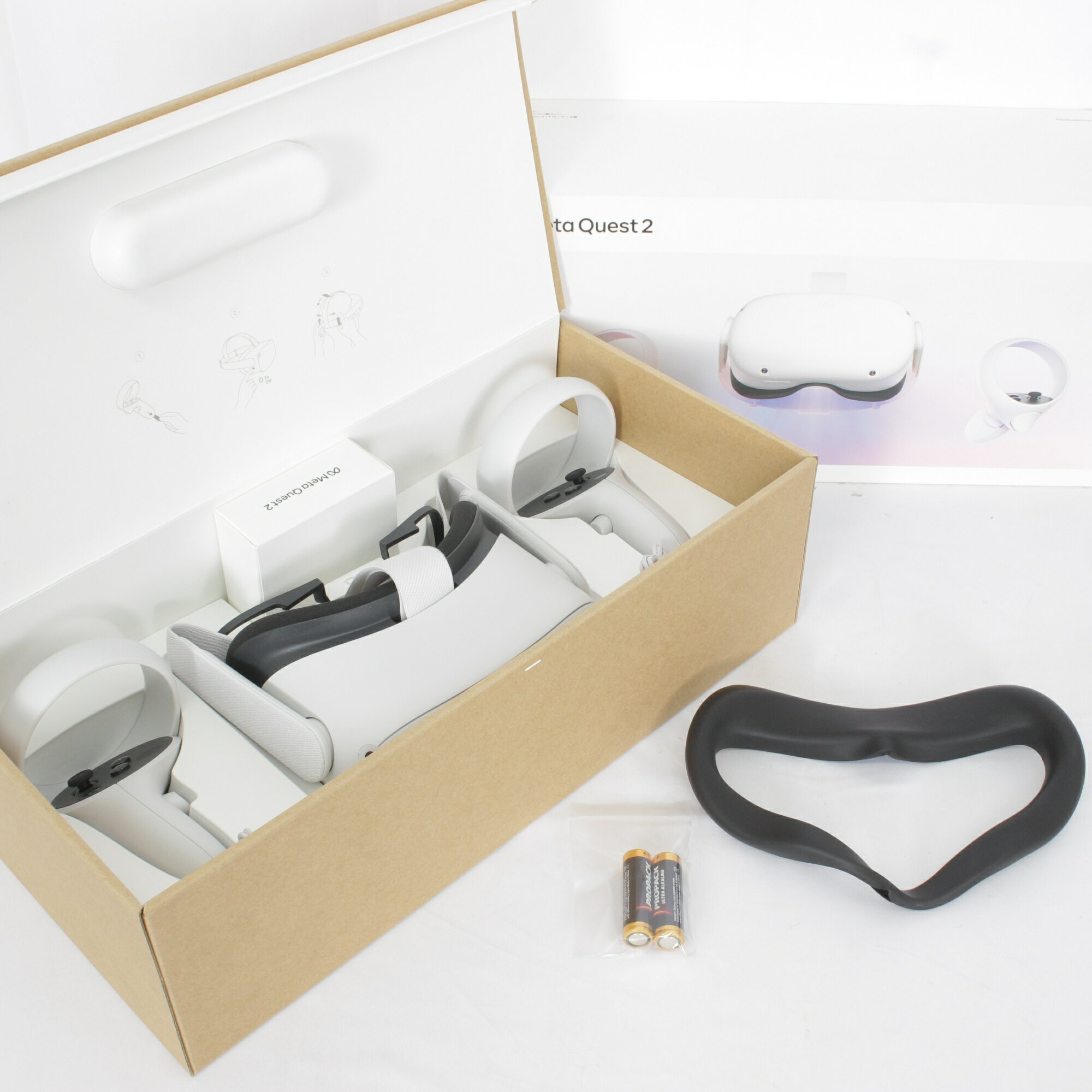 【ポイント2倍！お買い物マラソン】【美品】Meta Quest 2 256GB VR ヘッドマウントディスプレイ ヘッドセット メタクエスト2 オキュラスクエスト2 Oculus 本体 【中古】