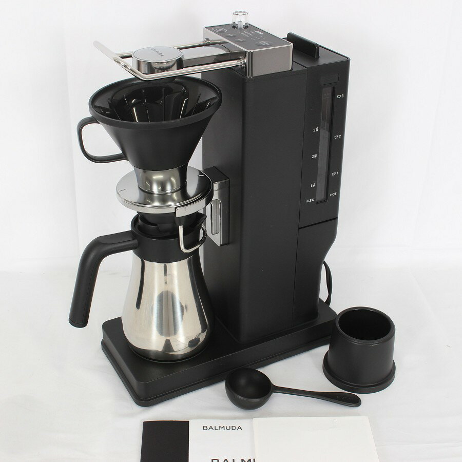 【ポイント2倍！お買い物マラソン】【美品】BALMUDA The Brew K06A-BK コーヒーメーカー バルミューダ ザ・ブリュー ブラック 本体 【中古】