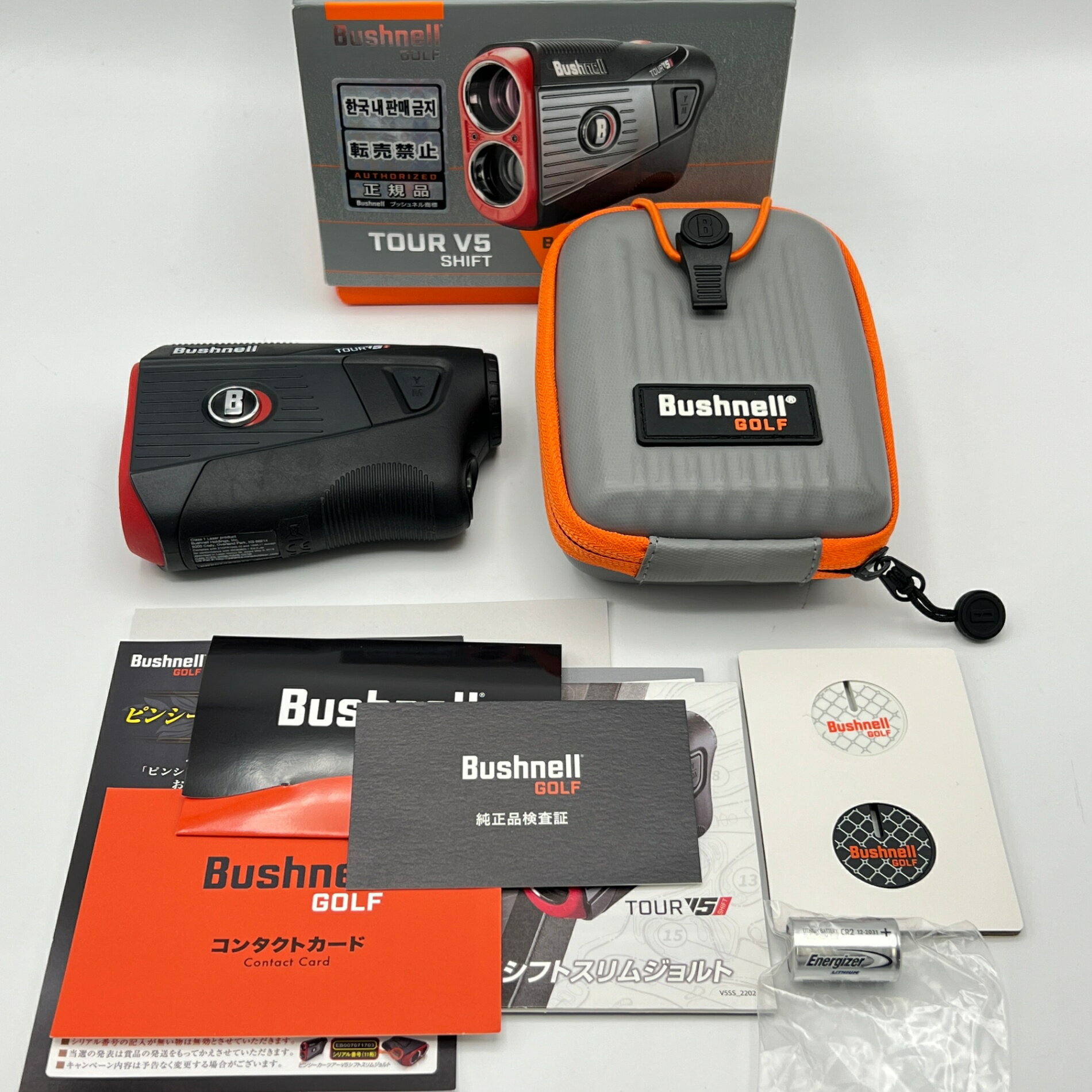 Bushnell PINSEEKER TOUR V5 SHIFT SLIM JOLT ゴルフ用レーザー距離計 ブッシュネル ピンシーカーツアー V5 シフトスリムジョルト 本体 【中古】