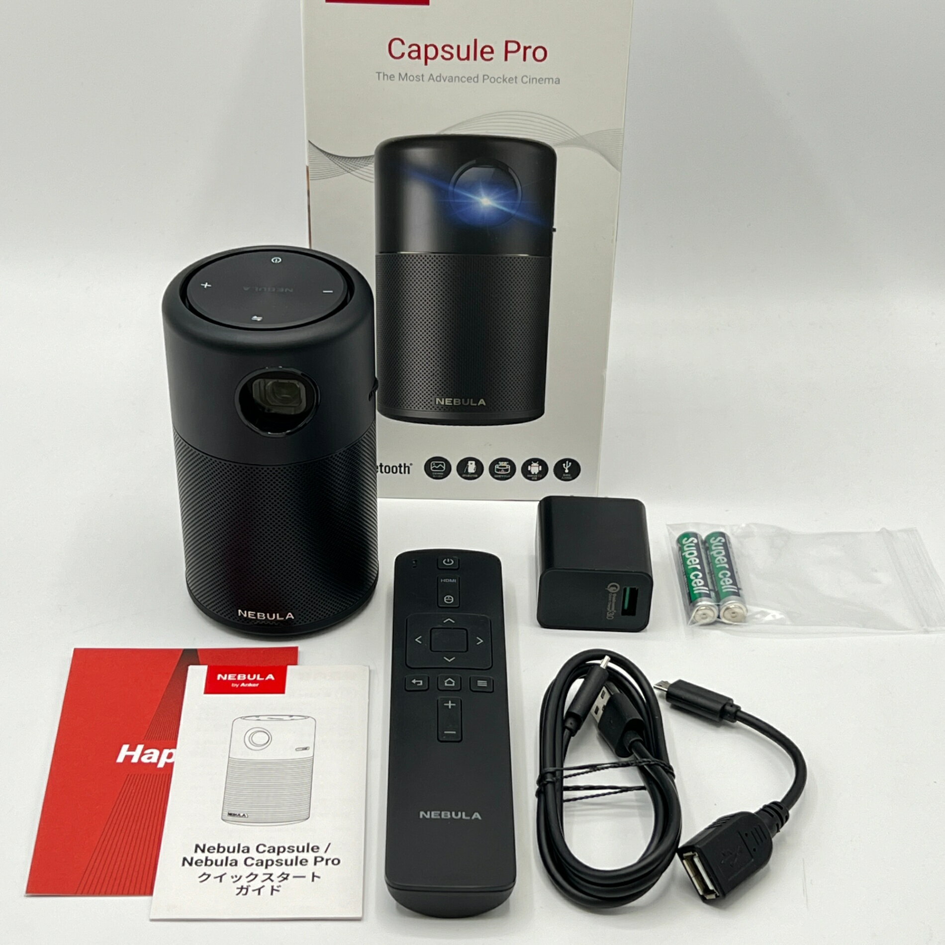 Anker Nebula Capsule Pro D4111N12 モバイルプロジェクター アンカー ...