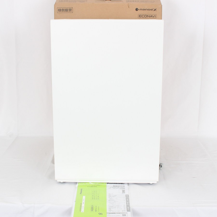 【美品】パナソニック F-YEX120B-W クリスタルホワイト 衣類乾燥除湿機 Panasonic 本体 【中古】