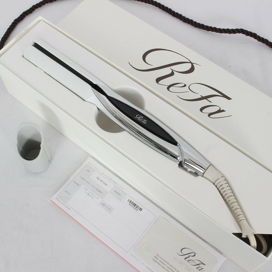 MTG ReFa BEAUTECH STRAIGHT IRON RE-AC02A リファビューテック ストレートアイロン ビューティック 本体 【中古】