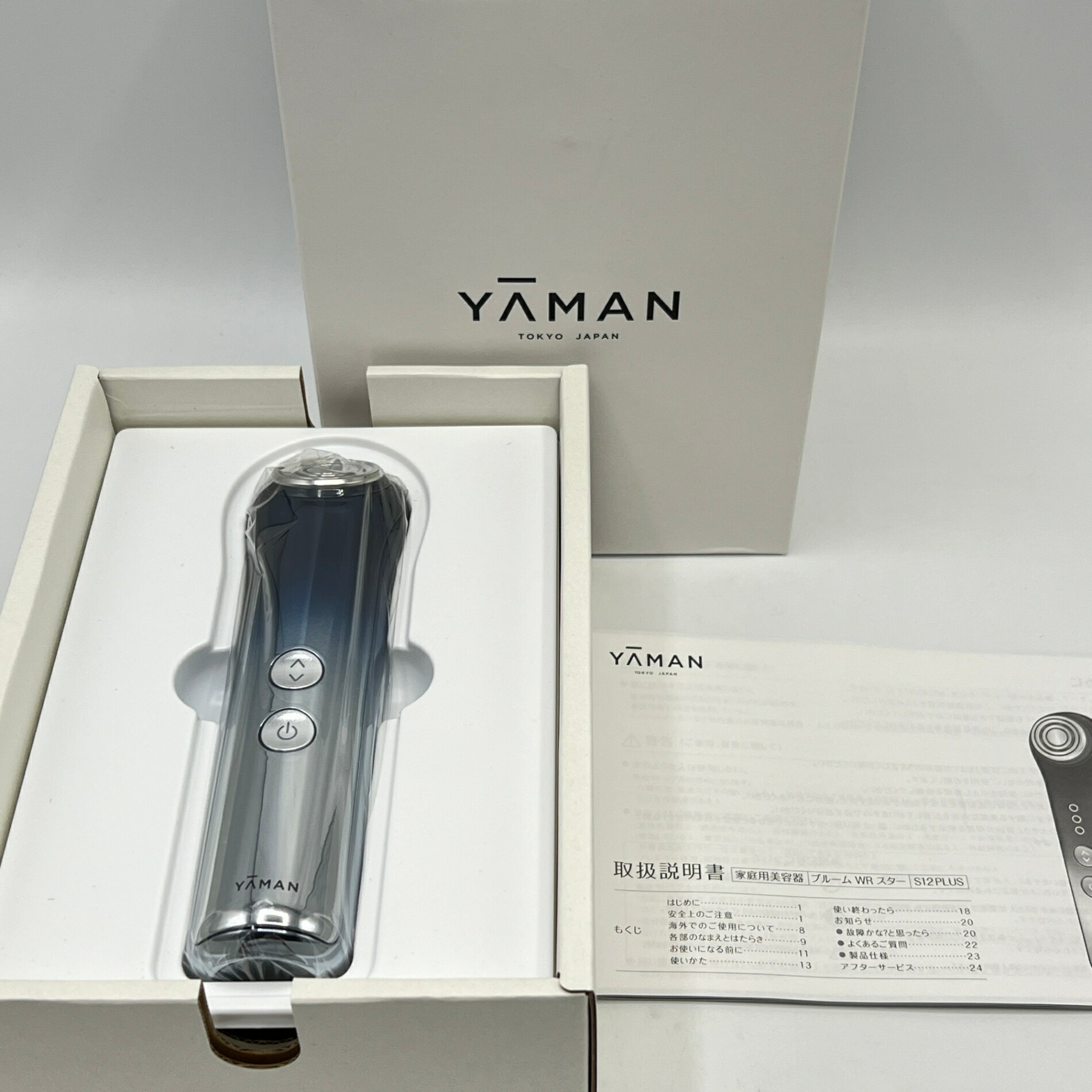 【未使用】ヤーマン RF ボーテ Bloom WR STAR S12PLUS-YL 美容液付 美顔器 EMS YA-MAN 本体