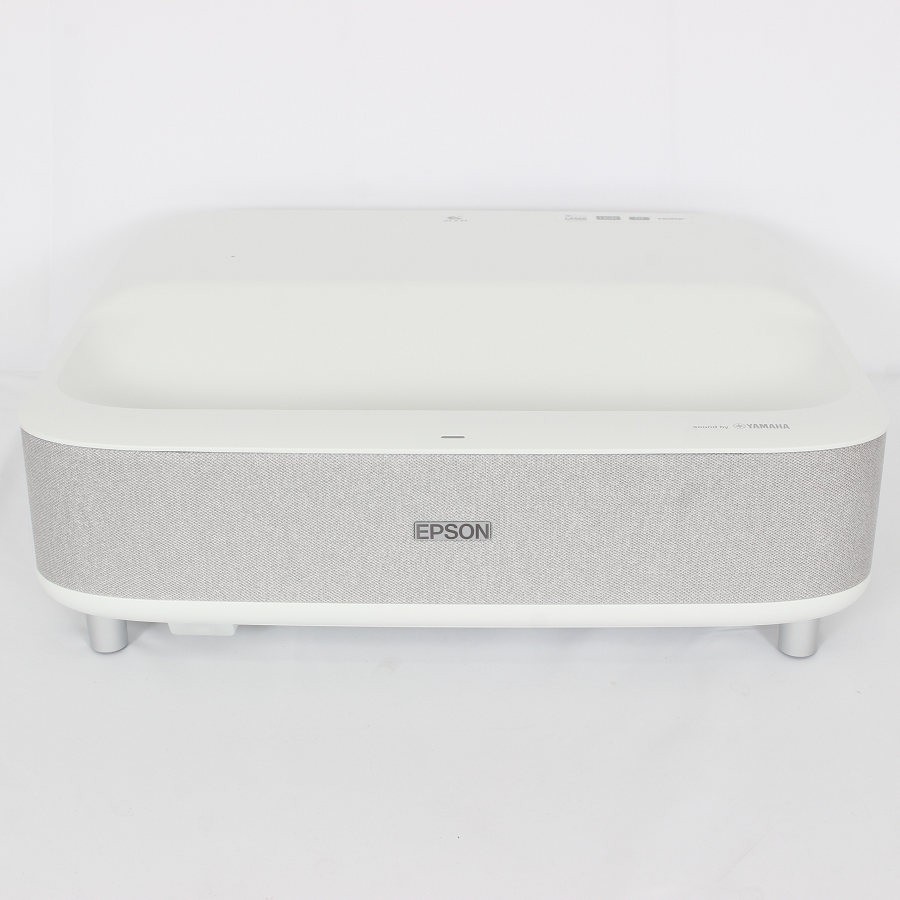 【美品】エプソン dreamio EH-LS300W ホワイト ホームプロジェクター レーザー光源 超短焦点 フルHD1080p対応 3600lm EPSON 本体 【中古】