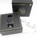 【ポイント2倍!お買い物マラソン】【美品】HUAWEI WATCH GT4 46mm PNX-B19 ブラック スマートウォッチ ファーウェイウォッチ 本体 【中古】