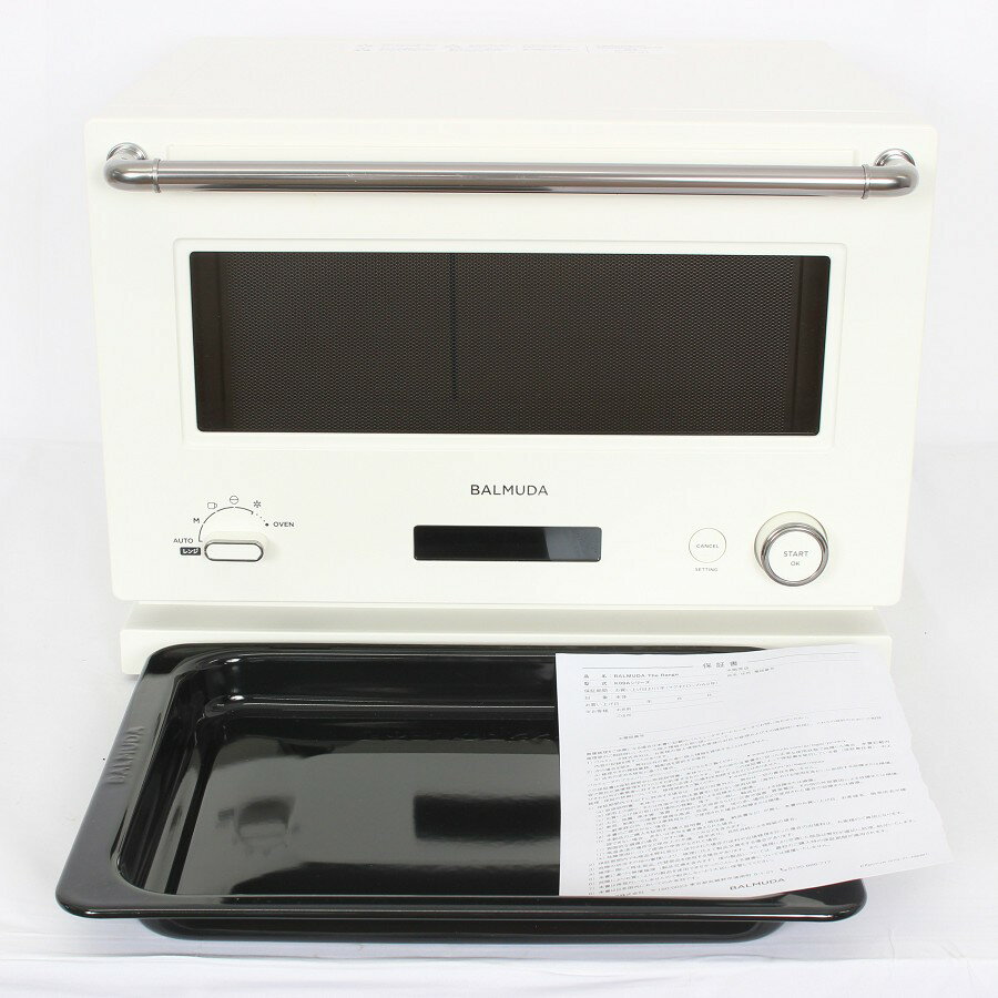 【ポイント2倍！お買い物マラソン】【美品】BALMUDA The Range K09A-WH ホワイト オーブンレンジ バルミューダ ザ レンジ 本体 【中古】