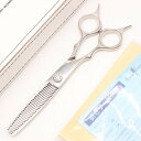 【ポイント2倍!6/26〜6/27まで】 【美品】ハヤシシザース V-Thinning V-30RL-WH-6-L セニング 6インチ メガネハンドル 30目L...