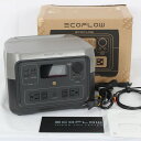 【ポイント3倍!超ポイントバック祭限定】【美品】EcoFlow RIVER 2 Max ZMR610-B-JP ポータブル電源 EFR610 エコフロー リバー マックス 本体 【中古】
