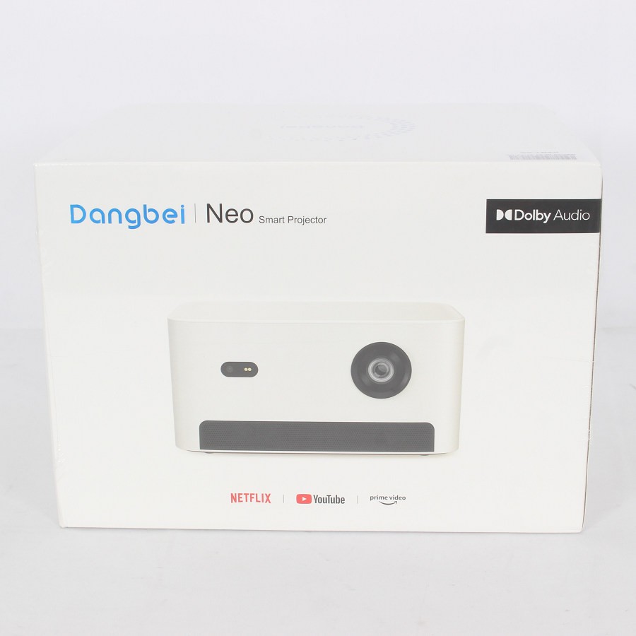 【未使用】Dangbei Neo Projector DBOD01 ホワイト ホームプロジェクター フルHD Linux搭載 ダンベイ 本体